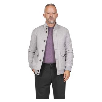 Duno Heren, Jassen, Grijs, Maat: 2XL Wol