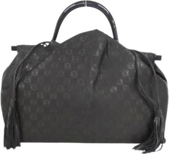 Loewe Pre-owned Borsa a Spalla in Tela - - Pre-owned - Donna - Nero - ONE SIZE