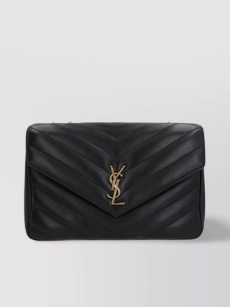 Saint Laurent loulou large leather shoulder bag