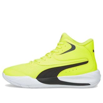 Puma Triple Mid Neon Yellow 376451-04