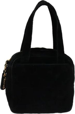 Chanel Pre-owned Camoscio handbags - - Pre-owned - Donna - Nero - ONE SIZE