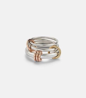 Spinelli Kilcollin Orion sterling silver, 18kt gold, and 18kt rose gold ring