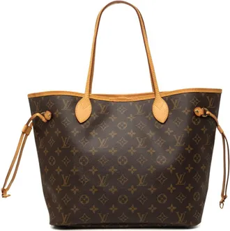 Louis Vuitton Brown Monogram Monogram Pouch Shoulder Bag Tote Bag (Pre-Owned)