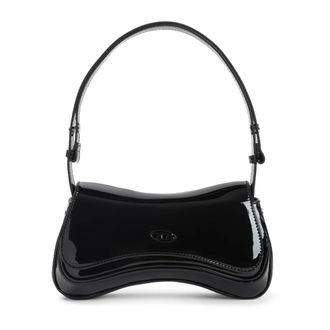 Diesel Handbags, female, Black, Size: ONE SIZE Black Handbag Stylish and Functional