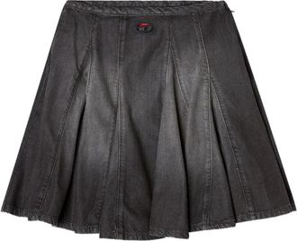 Diesel Skirts Grey - Dames - Korte rokken - Grijs - W28 - Rokken