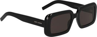 Saint Laurent Womens Black Acetate Sunglasses