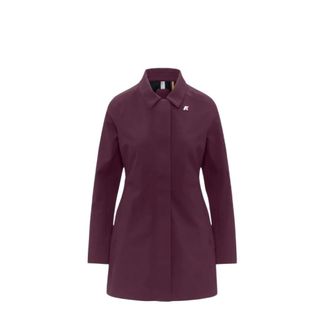 K-Way Mathy Bonded Jacket - - Coats - Donna - Viola - L