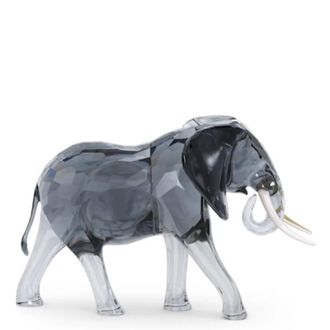 Swarovski Crystal Elegance Of Africa Elephant Bull Figurine