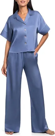 Midnight Bakery Pajama Pants Set in Denim at Nordstrom, Size Medium