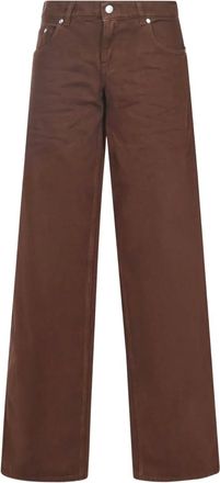 Stella McCartney logo-patch jeans - Brown