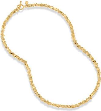 Dower & Hall Signature Small Nugget Necklace in Yellow Gold Vermeil at Nordstrom, Size 18
