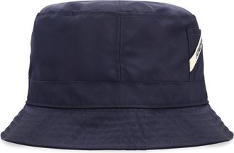 Jacquemus Navy Blue Textured Bucket Hat