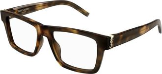 Saint Laurent M10_B Optisch Montuur - unisex - Brillen - Bruin - 52 MM - Accessoires
