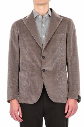 Tagliatore Montecarlo Line Cashco Velvet Jacket Zegna