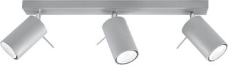 Wonderlamp Regleta Vinivi Gris, 3 Luces