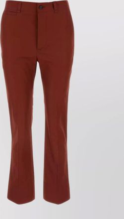 Saint Laurent tiziano pant with belt loops and back pockets