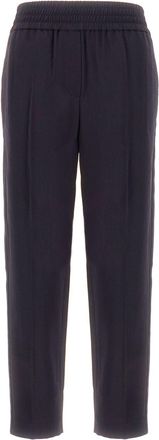 Brunello Cucinelli Pantaloni con vita elasticizzata - Blu