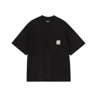 Carhartt Work in Progress Hombre, Camisetas, Negro, Talla: M