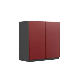 Vicco Armario Colgante R-line, Rojo, 60 Cm Forma De J, Vicco