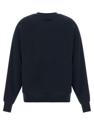 Jean Paul Gaultier Logo-Print Brushed Cotton Sweatshirt - Black