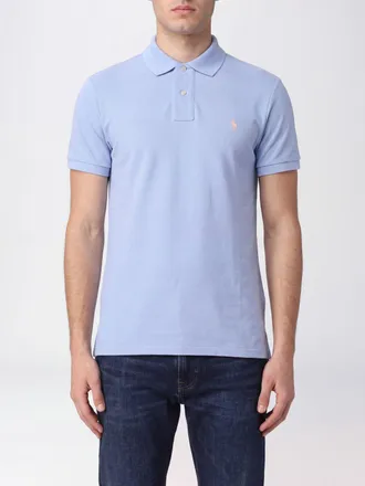 Polo Ralph Lauren Polo in cotone a maniche corte con logo Pony ricamato