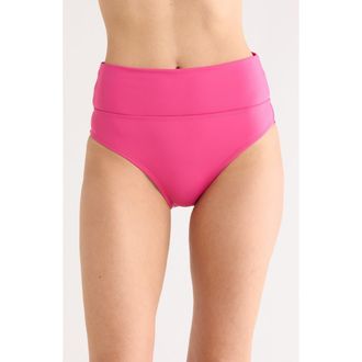 Jantzen Barbara Convertible Bikini Bottoms in Fuchsia at Nordstrom Rack, Size 18