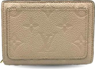 Louis Vuitton Pre-owned Wallets, female, Beige, Size: ONE SIZE Pre-owned Canvas Wallet