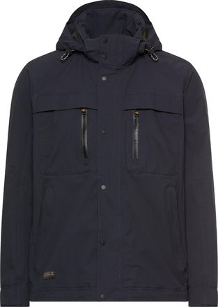 Camel Active Anorak CAMEL ACTIVE, Herren, Gr. 48, schwarz navy, Web, Obermaterial: 100% Polyester, unifarben, normal Po-bedeckend, Rundhals, Jacken Anorak, mit Kap