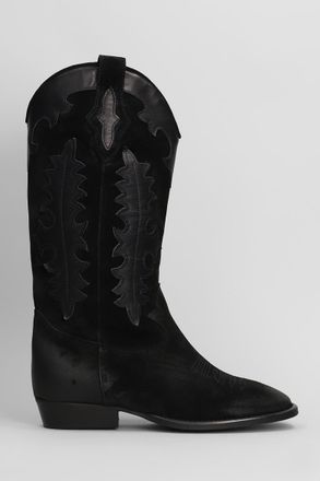 Gis&egrave;l moir&egrave; Kansas Texan Boots