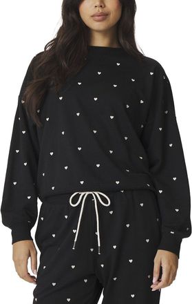 Splendid Love Lounge Embroidered Pullover