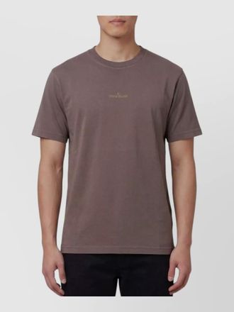 Stone Island cotton desert print regular-fit t-shirt