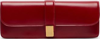 Khaite Blake leather clutch