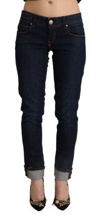 Acht Cotton Low Waist Slim Fit Women Trouser Womens Jeans