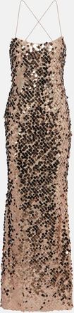 The Sei Abito lungo con paillettes