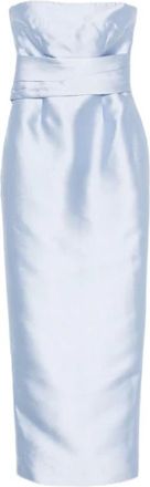 Solace London Mujer, Vestidos, Azul, Talla: 2XS