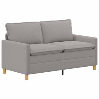 vidaXL Sof&aacute; Gris Claro 156 X 81 X 87,5 Cm Tela Vidaxl