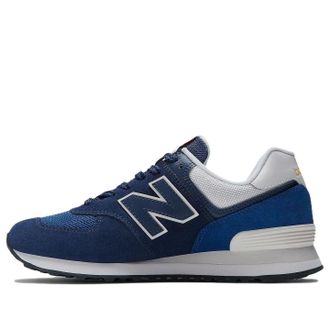 New Balance 574 Navy Orange Yellow U574XR2