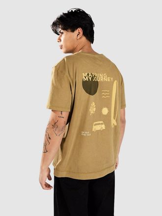 Fat Moose Surf T-Shirt gr&uuml;n