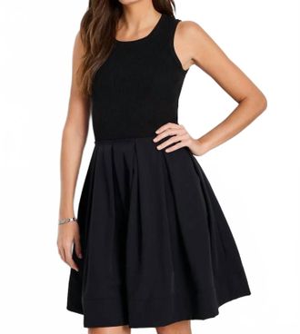 Nic+Zoe Dani Mini Dress In Black Onyx