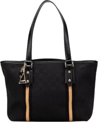 Gucci Pre-owned Tote Bags, female, Black, Size: ONE SIZE Pre-owned The Jolico Tote Bag