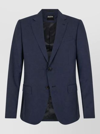 Ermenegildo Zegna wool single-breasted coat
