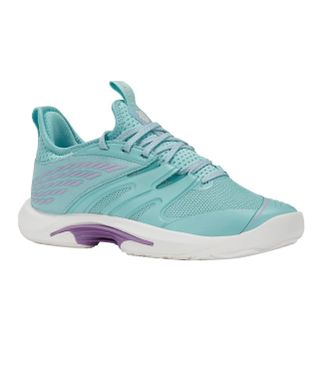 K-Swiss Womens Speed Trac Tennis Shoes In Angel Blue/brilliant White