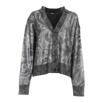 Roberto Cavalli Maglione con stampa - - Knitwear - Donna - Multicolore - L