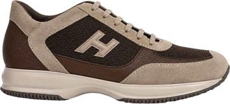 Hogan Interactive Lace-Up H3D - - Shoes - Uomo - Beige - 41 EU