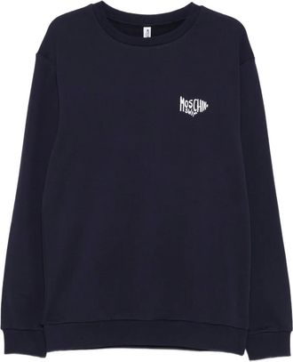 Moschino crew neck sweatshirt - Blue
