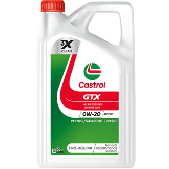 OEM Castrol Gtx 0w-20 Rn17 5l H 198397 160a10