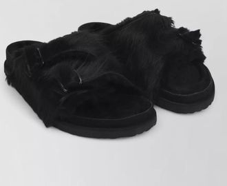 Birkenstock zurich shearling mules open toe flat