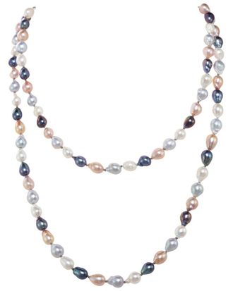 Margo Morrison Silver Pearl Necklace