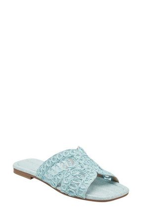 Marc Fisher Nalany Slide Sandal in Light Blue at Nordstrom, Size 6.5