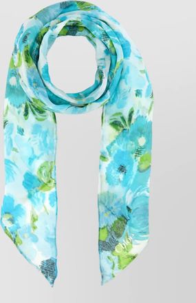 Chlo&eacute; silk printed foulard